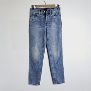 Banana Republic The Slim Jean High Rise Medium Light Wash Women's Size 26